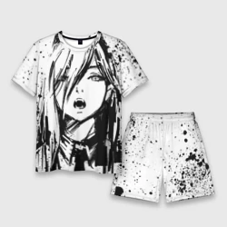 Мужской костюм с шортами 3D Человек - бензопила: Пауэр