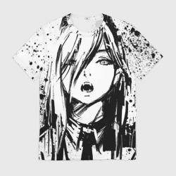 Мужская футболка 3D Человек - бензопила: Пауэр