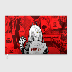 Флаг 3D Chainsaw Man: Power