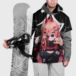 Накидка на куртку 3D Chainsaw Man - Power