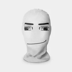 Маска карнавальная 3D Роблокс Гигачад лицо