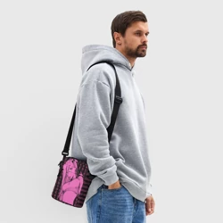 Сумка через плечо 3D Человек - бензопила Пауэр в топике - фото 2