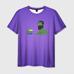 Мужская футболка 3D Pepe Идол Гигачад