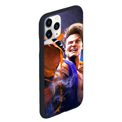 Чехол для iPhone 11 Pro Max матовый Street Fighter VI - фото 2