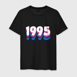 Мужская футболка хлопок Made in 1995 vintage art