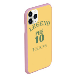 Чехол для iPhone 11 Pro Max матовый Pele legend - фото 2