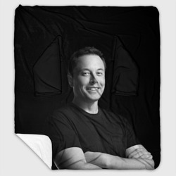 Плед с рукавами Илон Маск, портрет