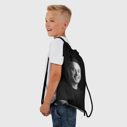 Рюкзак-мешок 3D Илон Маск, портрет - фото 2