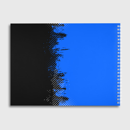 Альбом для рисования Соник на синем фоне - фото 2