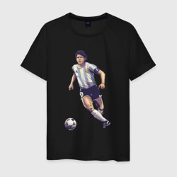 Мужская футболка хлопок Maradona football