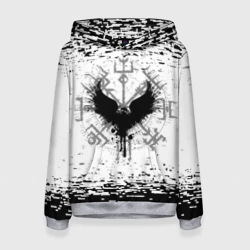 Женская толстовка 3D Eagle and vegvsir