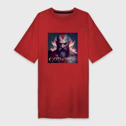 Платье-футболка хлопок Кратос, бог войны
