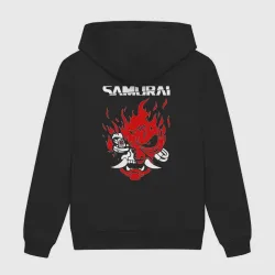 Мужская толстовка хлопок Samurai logo Cyberpunk 2077