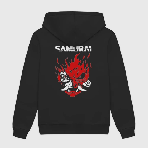 Мужская толстовка хлопок Samurai logo Cyberpunk 2077