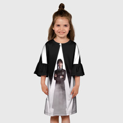 Детское платье 3D W wednesday addams - фото 2