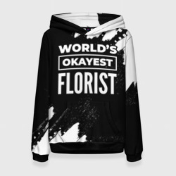 Женская толстовка 3D World's okayest florist - Dark