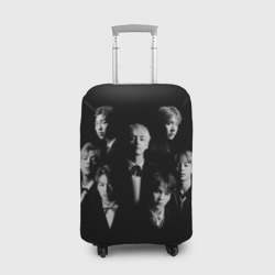 Чехол для чемодана 3D BTS black