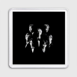 Магнит 55*55 BTS black