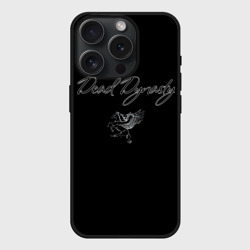 Чехол силиконовый для Apple iPhone 15 Pro матовый Dead dynasty пегас фараон