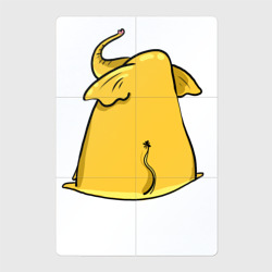 Магнитный плакат 2Х3 Желтый слон обиделся