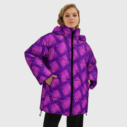 Женская зимняя куртка Oversize Логотип Джи Айдл - фото 2