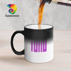 Кружка хамелеон Logo I-dle