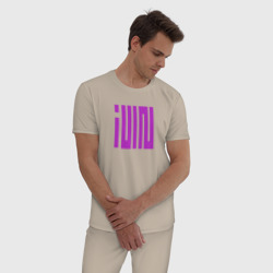 Мужская пижама хлопок Logo I-dle - фото 2