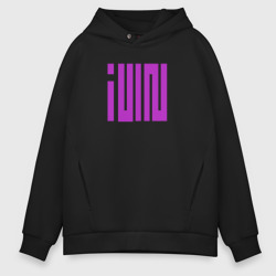 Мужское худи Oversize хлопок Logo I-dle