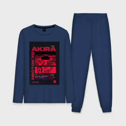 Мужская пижама с лонгсливом хлопок Akira poster