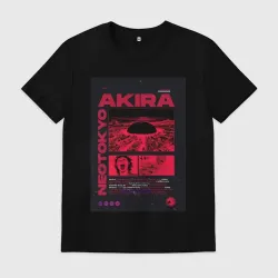 Мужская футболка хлопок Akira poster
