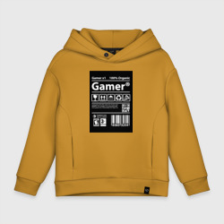 Детское худи Oversize хлопок Геймер инструкция по применению