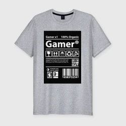 Мужская футболка хлопок Slim Геймер инструкция по применению