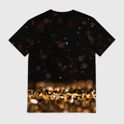 Мужская футболка 3D с принтом Знак зодиака Весы, вид сзади #1