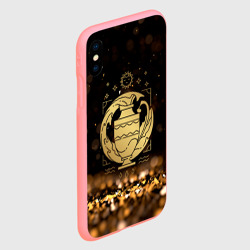 Чехол для iPhone XS Max матовый Знак зодиака   водолей - фото 2