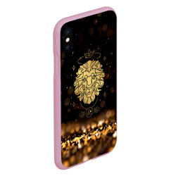 Чехол для iPhone XS Max матовый Знак зодиака  лев - фото 2