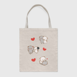 Шоппер BioNature Стикеры Котиков