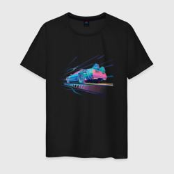 Back to the Future делориан – Мужская футболка хлопок с принтом купить со скидкой в -20%