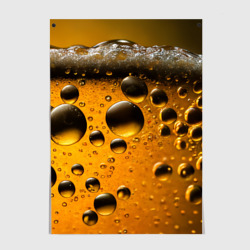 Постер Пиво пенное светлое