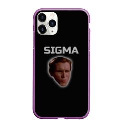 Чехол для iPhone 11 Pro Max матовый Sigma face