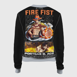 Женский бомбер 3D Fire fist Portgas D Ace