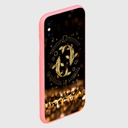 Чехол для iPhone XS Max матовый Рыбы знак зодиака - фото 2