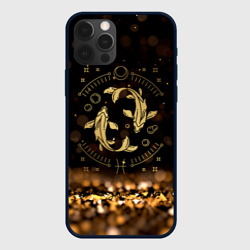 Чехол для iPhone 12 Pro Max Рыбы знак зодиака
