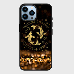 Чехол для iPhone 14 Pro Max Рыбы знак зодиака
