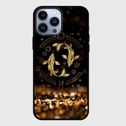 Чехол для iPhone 13 Pro Max Рыбы знак зодиака