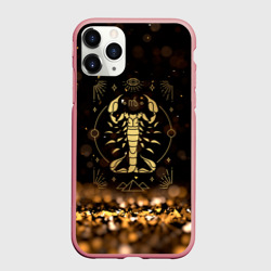 Чехол для iPhone 11 Pro матовый Знак зодиака скорпион