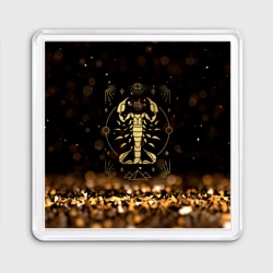 Магнит 55*55 Знак зодиака скорпион