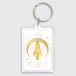 Брелок прямоугольный 35*50 Знак   зодиака стрелец