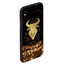 Чехол для iPhone XS Max матовый Знак  зодиака телец - фото 2