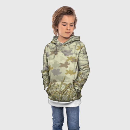 Толстовка камуфляж детская