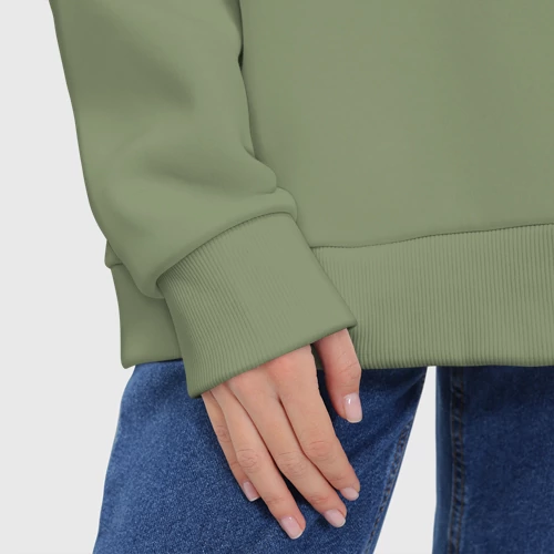 Женское худи Oversize хлопок Все очень круто, но нужно переделать - digital мем - фото 8